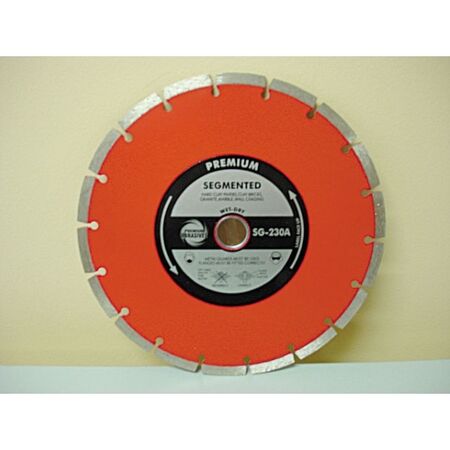 DIAMOND BLADE SEGMENTED 230 x 22.2mm