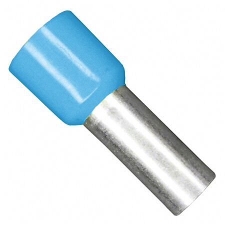 Bootlace Terminal Blue (Pack of 100)