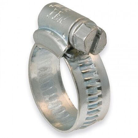 HOSE CLAMP, SOLID BAND 13-20mm (10)