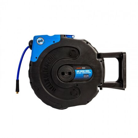 HOSE REEL, HELIX, PVC, AIR 32m, CONTROLLED RETURN
