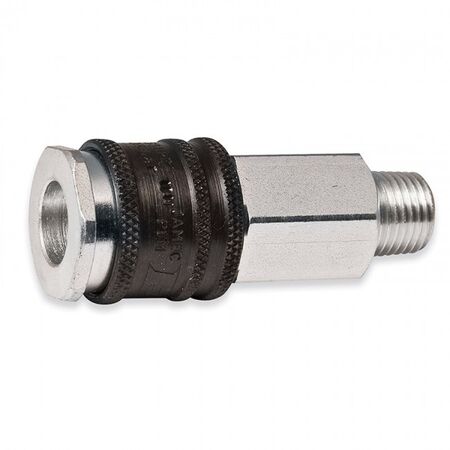 COUPLING, 1/4in, MALE, EURO