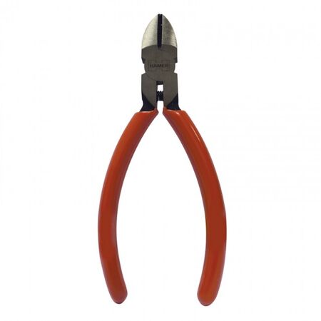 SIDE CUTTING DIAGONAL PLIERS WITH SPRING HANDLE, 5 INCH