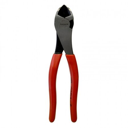 SIDE CUTTING DIAGONAL PLIERS 8in ANGLED HEAD, CONTROL GRIP