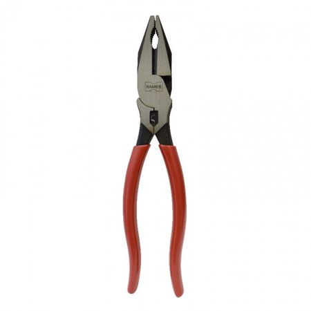 PLIERS, UNI, W/CRIMPER HI LEVERAGE GRIP, 8.5in