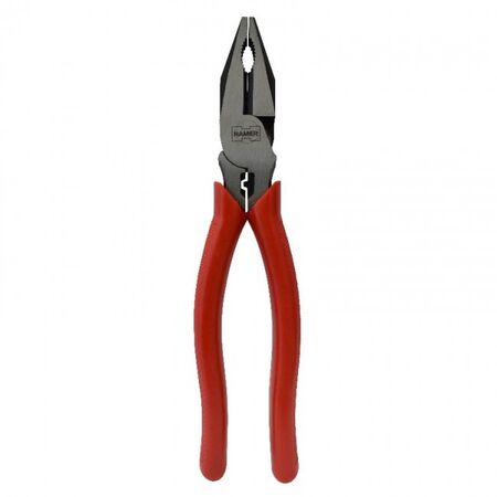 PLIERS,UNIVERSAL 8.5in W/CRIMP HI LEVERAGE WITH MOULDED GRIP