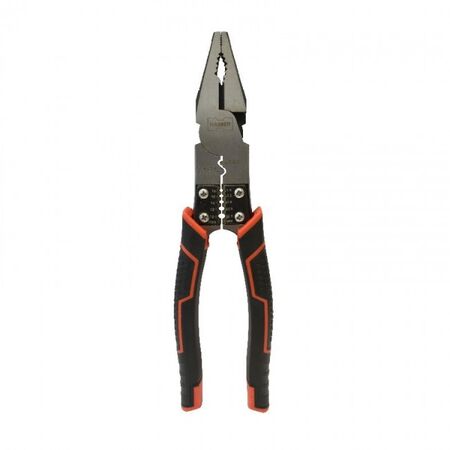 PLIERS, UNIVERSAL, 8in WITH CABLE TERMINATION JAWS
