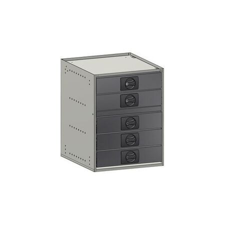 DRAWER CABINET KIT 4 SERIES RC5/40 WITH 5 x RC401