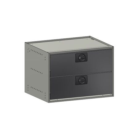 DRAWER CABINET KIT 6 SERIES RC4/60 WITH 2 x RC602