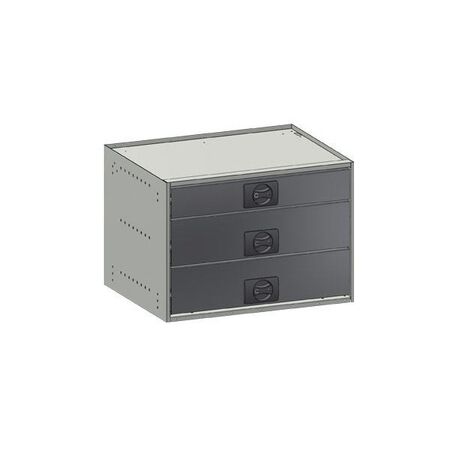DRAWER CABINET KIT 6 SERIES RC4/60, 1 x RC601, 2 x RC603