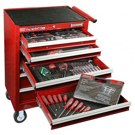 TOOL KIT, ROLLING CABINET METRIC/AF 250 PIECE