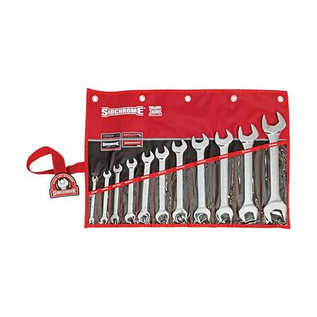 SPANNER SET, METRIC 11 PIECE OPEN END