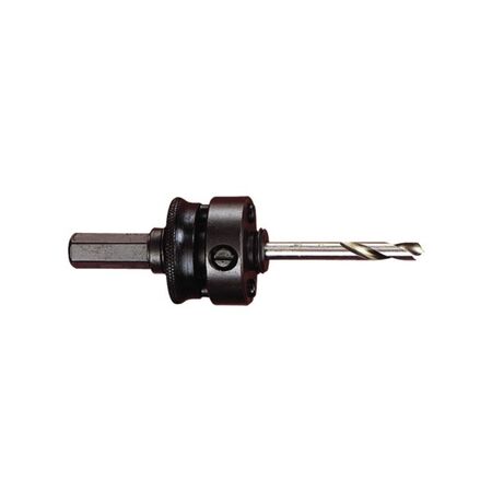 ARBOR,1/2in HEX SHANK, CARBIDE TIP PILOT DRILL, 32-210mm SAWS