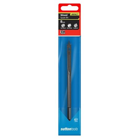 SPADE BIT 8mm x 155mm SUTSB8