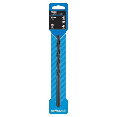 DRILL, HSS 10 x 178mm, LONG SERIES, BLUE FINISH