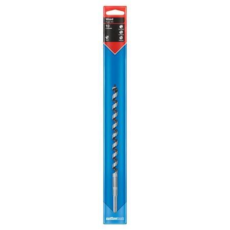 AUGER BIT, 10mm x 250mm HEX SHANK, MEDIUM LENGTH