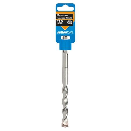 DRILL BIT, MASONRY TWISTER SDS MULTIFIT 12 x 160mm