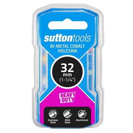 HOLESAW, 32mm BI METAL COBALT M42 WHITE