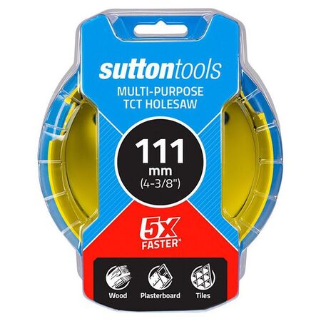 HOLESAW, MULTI PURPOSE TCT SEAMLESS, 111mm