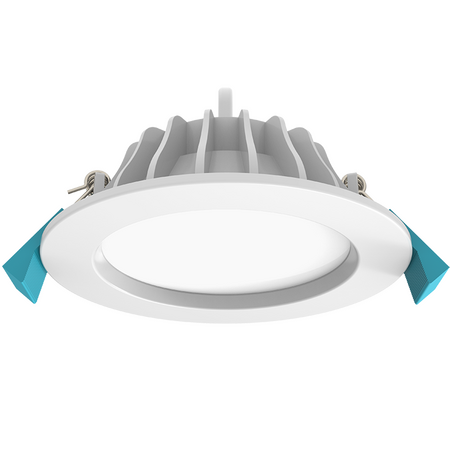 HANECO AURORA TRI LED FIXED D/L 10W 3CCT NICKLE 92MM C/O