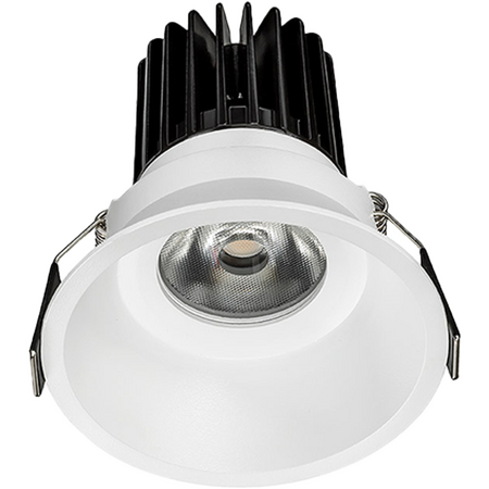 HANECO TRIM LED HOTEL D/L TWIN 22W 3000K 50D WHITE 1700LM REMOTE DRIVERS 2X280MA