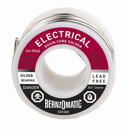 SOLDER, ROSIN CORE 85gm SPOOL ELECTRICAL