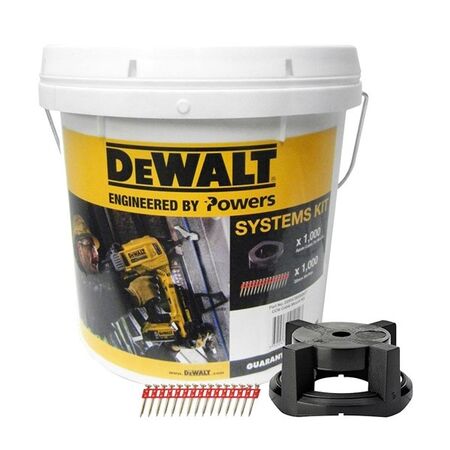 CABLE TIE MOUNTS & PINS KIT TO SUIT DCN890 NAILER