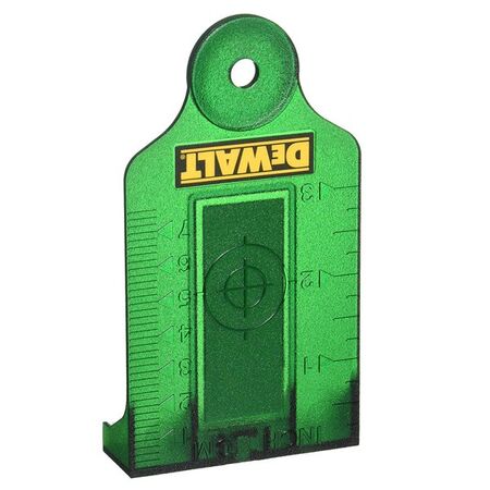 TARGET CARD, GREEN LASER