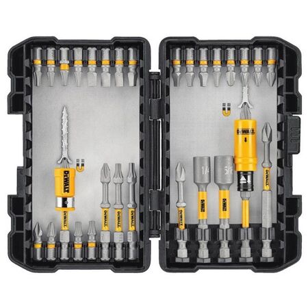 SCREWDRIVER BIT SET 31 PIECE IMPACT, TOUGH CASE