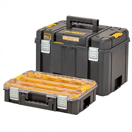 TSTAK, IP54 DEEP BOX ORGANISER BUNDLE