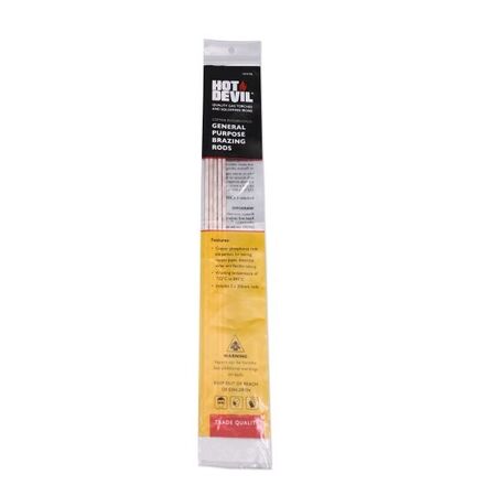 BRAZING RODS, GENERAL PURPOSE PACK [5]