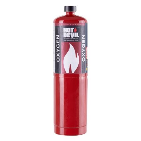 CYLINDER, DISPOSABLE, 40.1gm OXYGEN,  REVERSE CGA600 THREAD