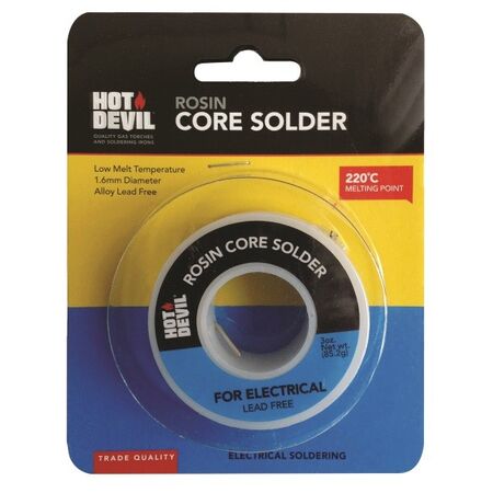 SOLDER, ROSIN CORE, ELECTRICAL
