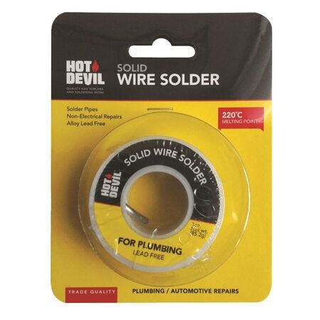 SOLDER, SOLID CORE, PLUMBING