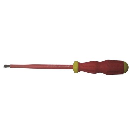 SCREWDRIVER,FLAT,1000V 6.5mm x 150mm