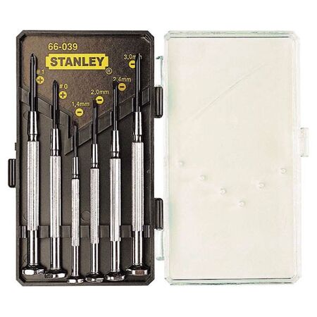 SCREWDRIVER SET 6pce-PRECISION STANLEY