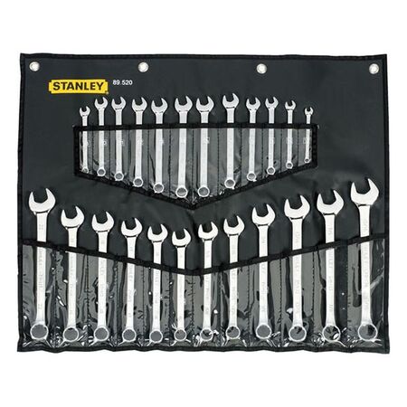 SPANNER SET 24PCE 8-22mm METRIC/AF