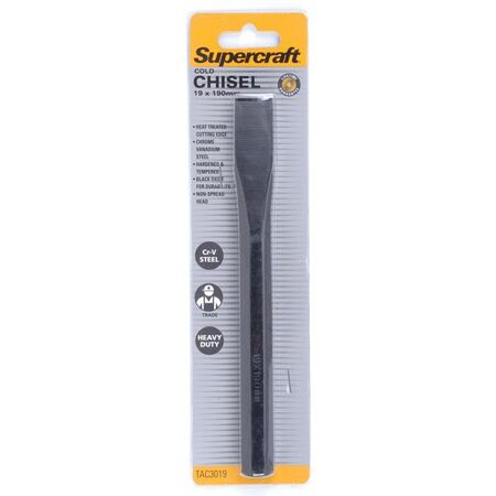 CHISEL COLD 19mmx180mm SUPERCRAFT