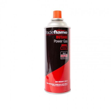 BUTANE CARTRIDGE, 220g SCREW ON