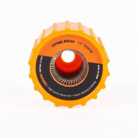 FITTING BRUSH, 1/2in EXTERNAL