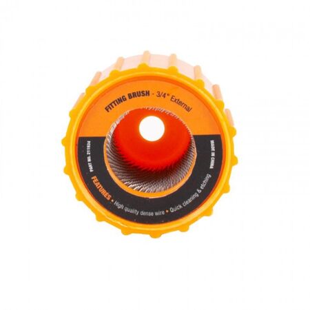 FITTING BRUSH, 3/4in EXTERNAL