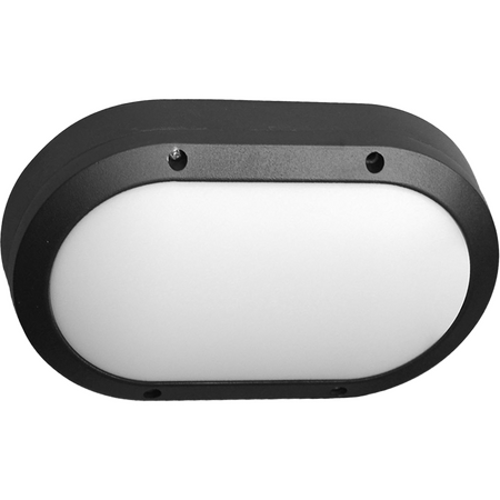 HANECO DAWN LED BUNKER LIGHT 20W ROUND Ø270MM TRITONE BLACK WITH EM