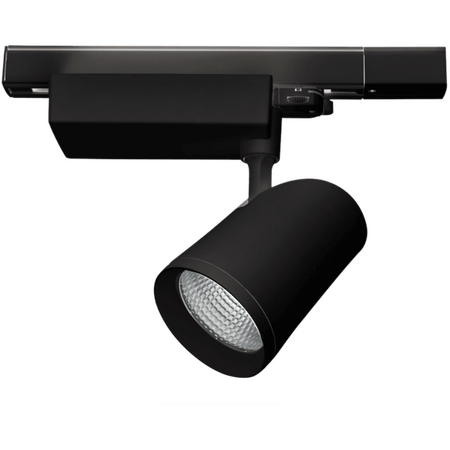 HANECO FOCI LED 25W TRACK LIGHT 3000K 36 DEGREE BEAM BLACK DIMMABLE