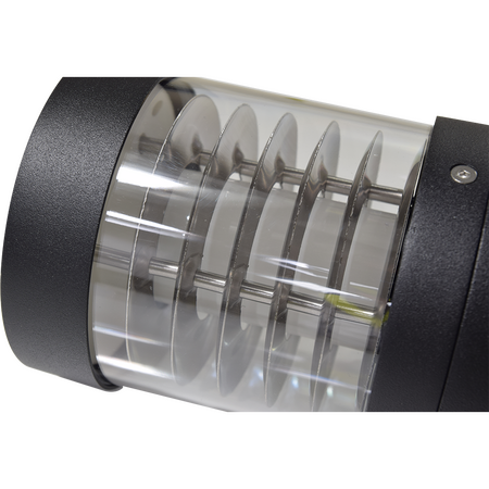 HANECO MATITA LED 12W BOLLARD/GARDEN LIGHT IP65 3000K BLACK 650MM HEIGHT