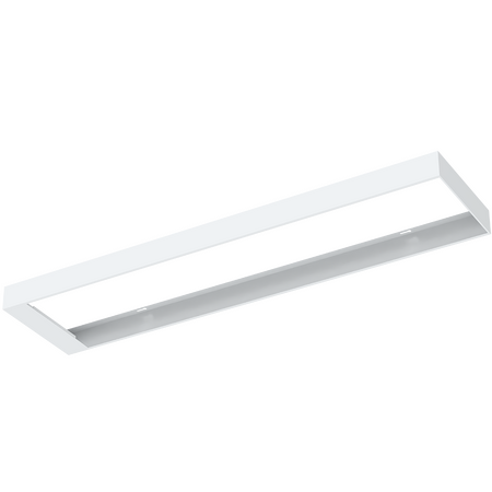 HANECO SURFACE MOUNT ONE PIECE FRAME FOR 300MMX600MM PANEL WITH ROOM ON ONE END FOR DRIVER
