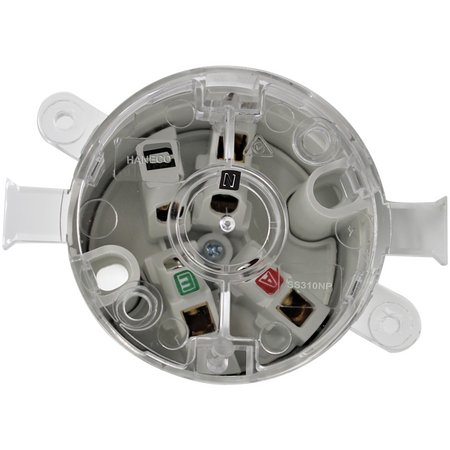 HANECO Single Surface Socket 3 PIN 10A 250V - WHITE