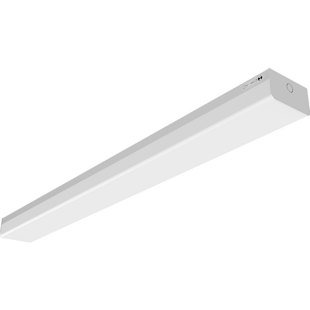 HANECO 125MM VISTA HERO LED BATTEN 40W SWITCHABLE 4000/4700/5700K 1TRI 165MM LENGTH EM and Sensor