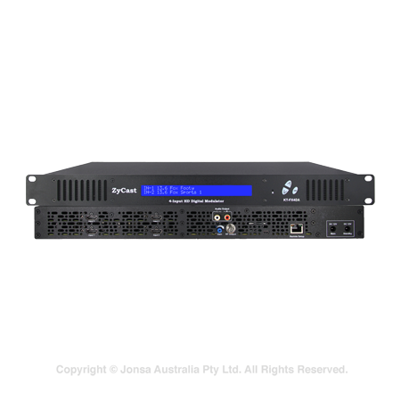 DIGITAL MODULATOR 4 HDMI TO DVB-T H.264 DELAYED AUDIO