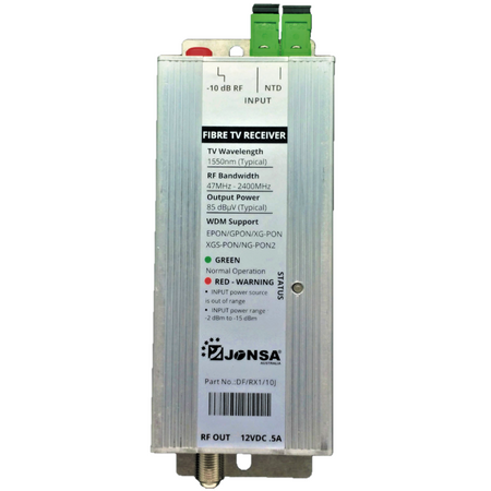 Fibre TV Receiver + Power Adaptor, JA Logo