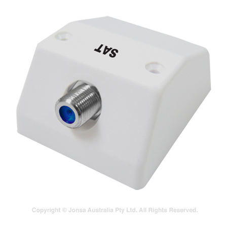 OUTLET SKIRTING F FEMALE TO F FEMALE 3 GHZ FOXTEL