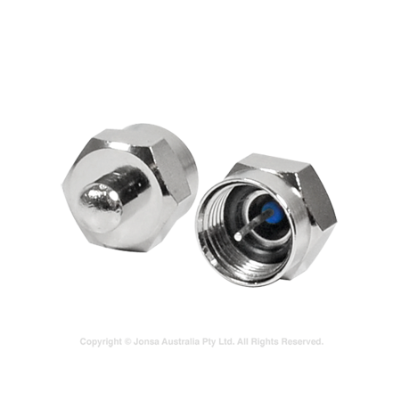 CONNECTOR F TYPE 75 OHM RESISTIVE TERMINATOR WITH O-RING